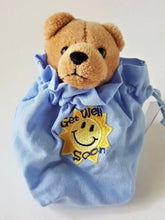 Load image into Gallery viewer, Get Well Soon Teddy Bear in bag
