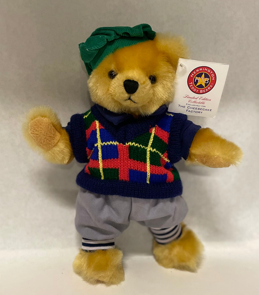 2004 Golfer Teddy Bear-Treasures from the Archives