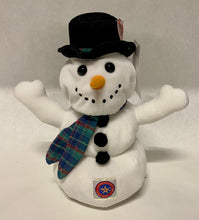 Load image into Gallery viewer, Harry &amp; Hannah The Christmas Adventure Snowman Teddy Bear
