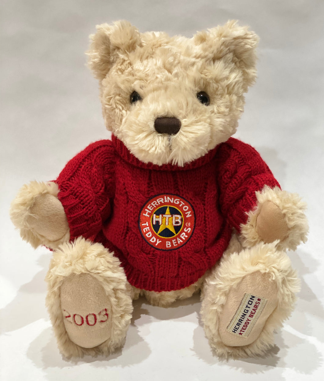 2003 HTB Holiday Teddy Bear-Treasures from the Archives