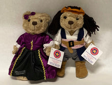 Load image into Gallery viewer, 2007 Harry &amp; Hannah Walt Disney Teddy Bear Weekend Pirate Adventure Teddy Bears Set
