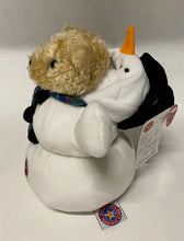 Load image into Gallery viewer, Harry &amp; Hannah The Christmas Adventure Snowman Teddy Bear
