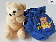Load image into Gallery viewer, 4” Prayer Teddy Bear in bag
